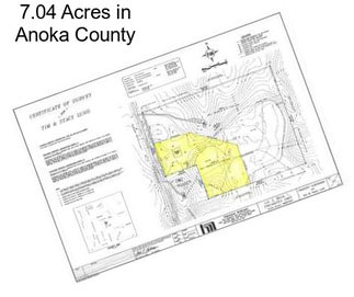 7.04 Acres in Anoka County