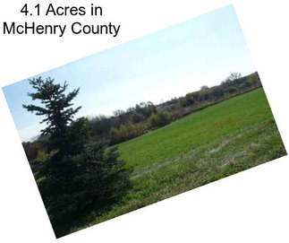 4.1 Acres in McHenry County