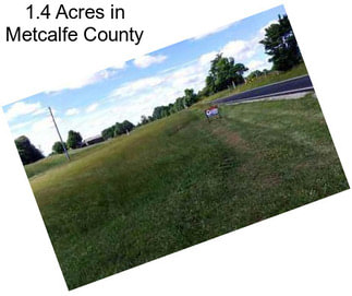 1.4 Acres in Metcalfe County