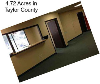 4.72 Acres in Taylor County