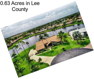 0.63 Acres in Lee County