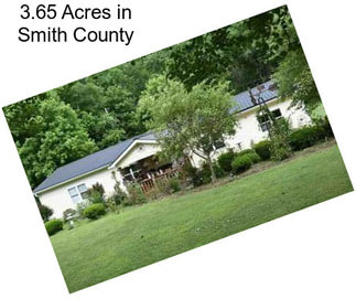 3.65 Acres in Smith County