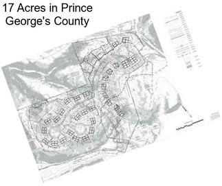 17 Acres in Prince George\'s County