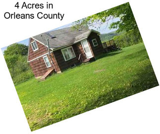 4 Acres in Orleans County