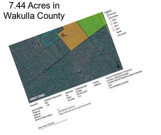 7.44 Acres in Wakulla County