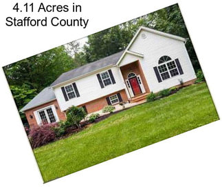 4.11 Acres in Stafford County
