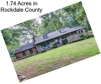 1.74 Acres in Rockdale County