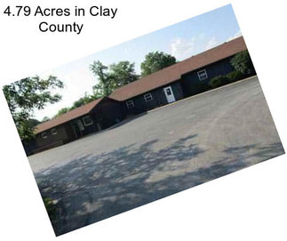 4.79 Acres in Clay County