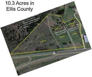 10.3 Acres in Ellis County