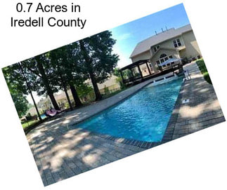 0.7 Acres in Iredell County