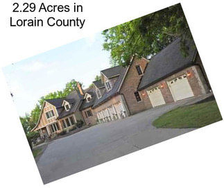 2.29 Acres in Lorain County