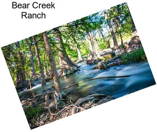 Bear Creek Ranch