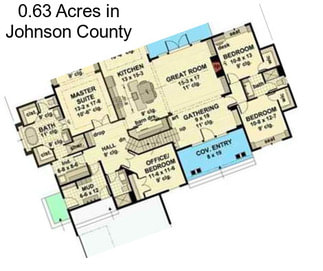 0.63 Acres in Johnson County