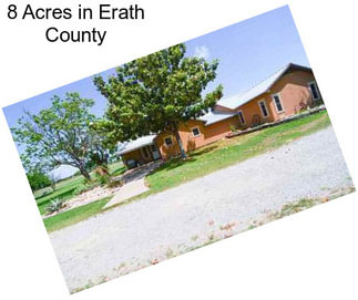 8 Acres in Erath County