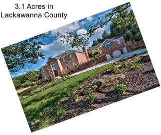 3.1 Acres in Lackawanna County