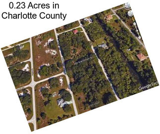 0.23 Acres in Charlotte County