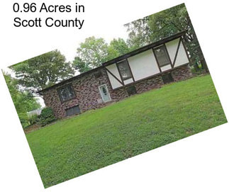 0.96 Acres in Scott County