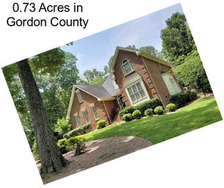 0.73 Acres in Gordon County