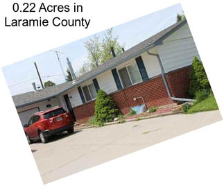 0.22 Acres in Laramie County