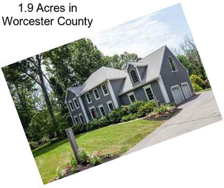 1.9 Acres in Worcester County