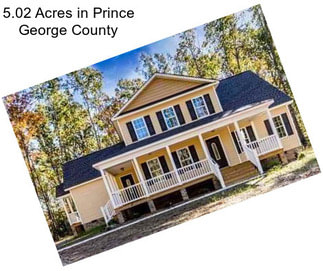 5.02 Acres in Prince George County