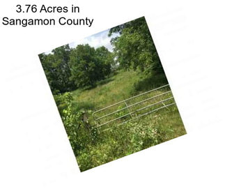 3.76 Acres in Sangamon County