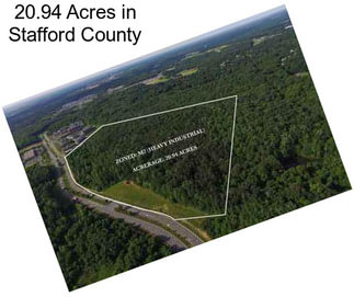 20.94 Acres in Stafford County