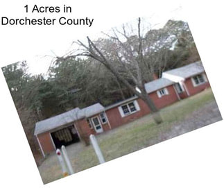 1 Acres in Dorchester County