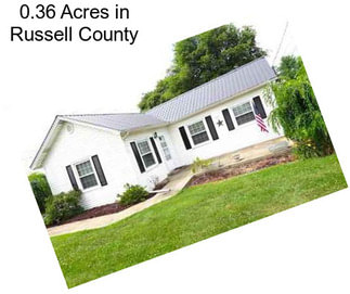 0.36 Acres in Russell County
