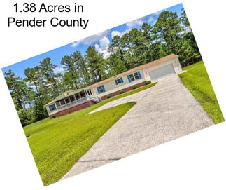 1.38 Acres in Pender County