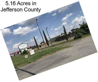 5.16 Acres in Jefferson County