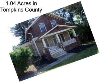 1.04 Acres in Tompkins County