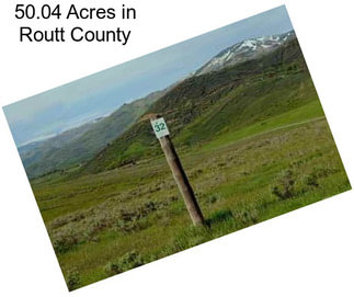 50.04 Acres in Routt County