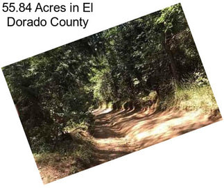 55.84 Acres in El Dorado County