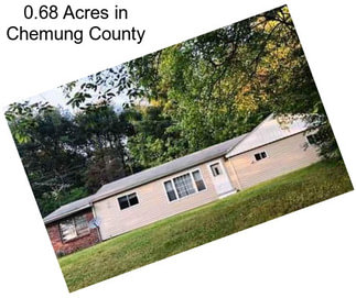 0.68 Acres in Chemung County