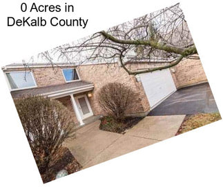 0 Acres in DeKalb County