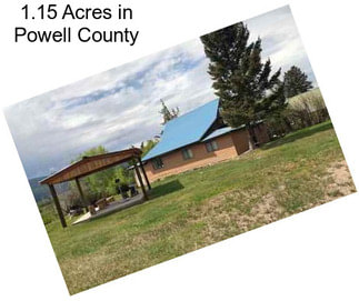 1.15 Acres in Powell County