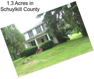 1.3 Acres in Schuylkill County