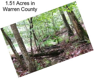 1.51 Acres in Warren County