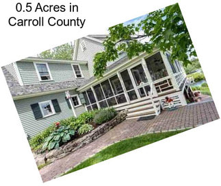 0.5 Acres in Carroll County