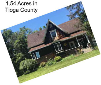 1.54 Acres in Tioga County
