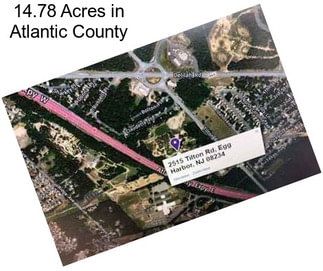 14.78 Acres in Atlantic County