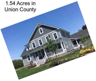 1.54 Acres in Union County