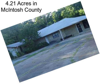 4.21 Acres in McIntosh County