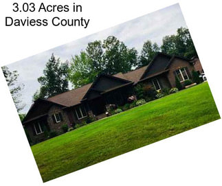 3.03 Acres in Daviess County