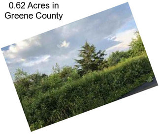 0.62 Acres in Greene County