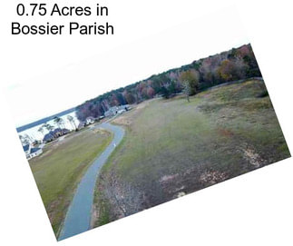 0.75 Acres in Bossier Parish