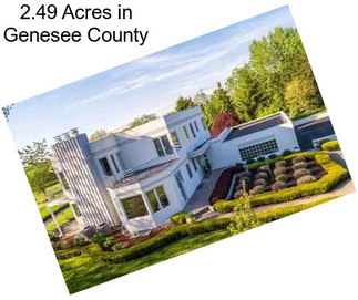 2.49 Acres in Genesee County