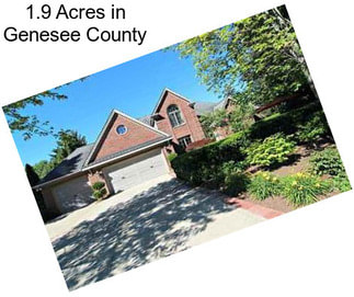 1.9 Acres in Genesee County