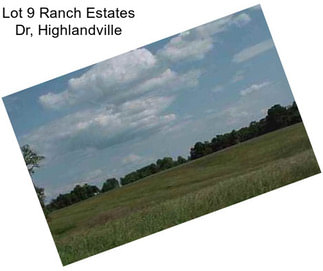 Lot 9 Ranch Estates Dr, Highlandville